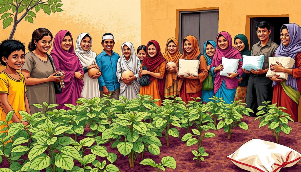 Zakat distribution impact
