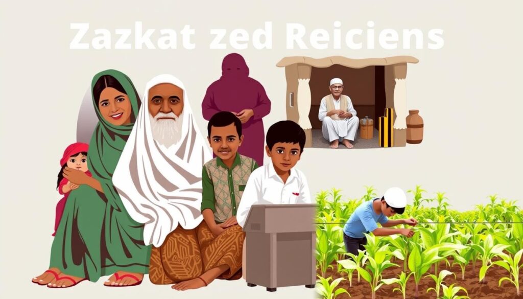 zakat recipients