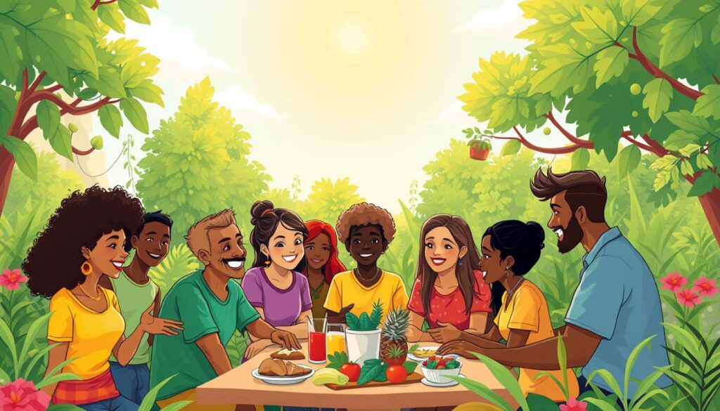 Importance of community in positive outlook