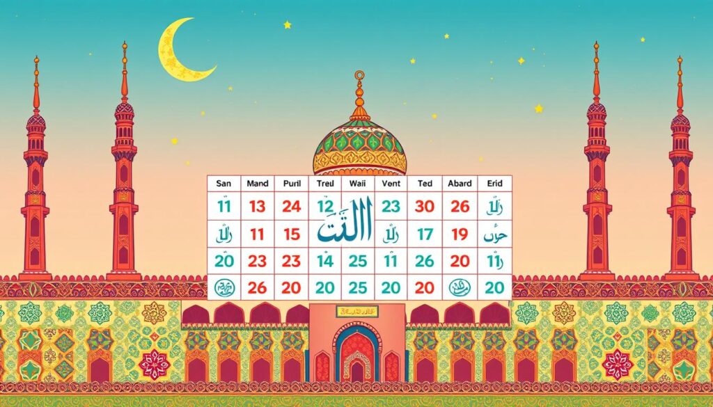 Islamic calendar and significant Islamic dates