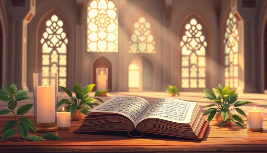 Islamic texts promoting mental wellness