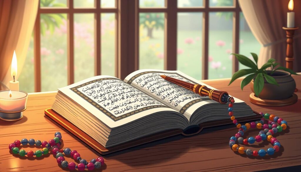 Quranic recitation practice