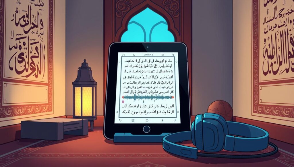 Quranic recitation technology