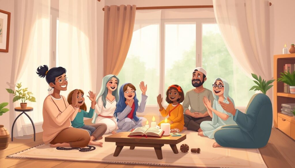 family prayer time