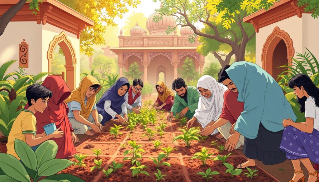 volunteering for Islamic charity